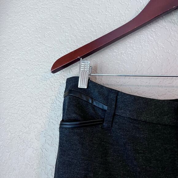 New NYDJ Lift Tuck Slim Leg Charcoal Gray Trouser Pants Stretch Trim NWT 12 - Picture 5 of 11